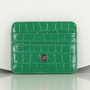 Zoozie Bags Cartera y Tarjetero de Piel Verde